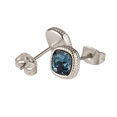 thumbnail image 3 of Set de Joyería para Mujer Oro 14k o Plata con Zirconia Cúbica LuckyLy, Juego de Collar y Aretes Mujer, Modelo Cleo Azul azul UNITALLA, 3 of 6