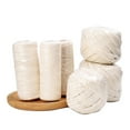 thumbnail image 6 of 1 Roll 1-6mm Bohemia Natural Cotton Cord Twisted Macrame Yarn Handmade DIY Crafts Cord Perfect Macrame Supplies, 6 of 6