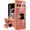 For Google Pixel 6-Red, variant on For Google Pixel 6 Case, Pixel 6 Cases with Astronaut Stand for Women Girls, Girly Cute Spaceman Love Heart Gold Plating 6D Phone Cover with Kickstand for Pixel 6 6.4 Inch Red