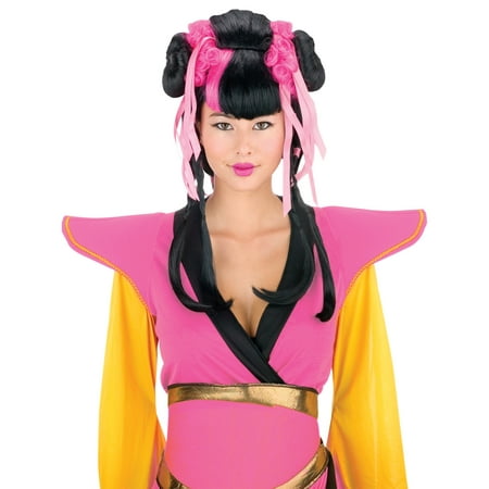 Couture Geisha Wig Pk Black