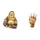 thumbnail image 5 of Escultura De Buda Sonriente Maitreya Con Manos Entrelazadas, Adorno De Mesa Feng Shui, Figuras Para Amantes De Las Almas Gemelas, Decoración De Aniversario, 5 of 8