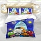 thumbnail image 5 of Rob el Robot Conjunto de sábanas temático, trío de piezas, cómodo y amigable con la piel, diseño único, regalo de decoración para el hogar para familiares, amigos y fans,135cm *200cm, 5 of 6