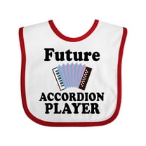 Inktastic Future Accordion Player Childs Boys or Girls Baby Bib