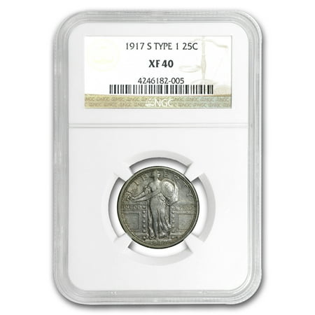 1917-S Standing Liberty Quarter Type-I XF