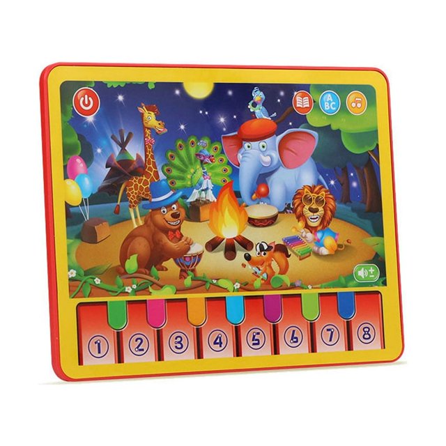 Animals Concert Learning Pad Early Eduational Learning Machine Stories Songs Sensitively Screen Children Education Tablet