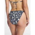 thumbnail image 3 of Time and Tru Women's Bead Shell Stitch Tie Swim Bottoms, Sizes XS-XL, 3 of 5