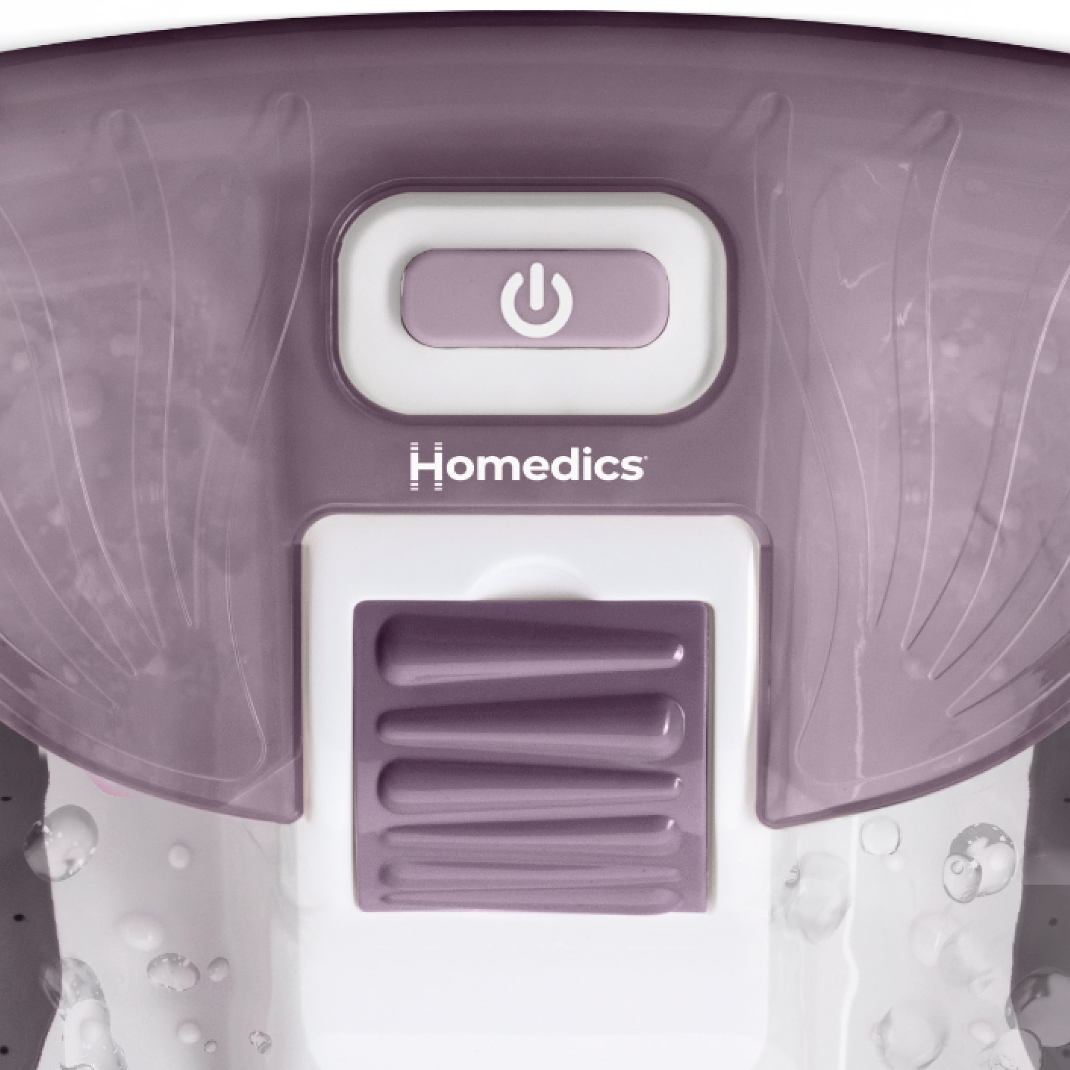 Homedics Bubble Bliss Footbath - Lilac