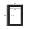 thumbnail image 3 of Ash Suede Acid Free 12x18 Picture Frame Mats with White Core Bevel Cut for 11x14 Pictures - Fits, 3 of 3