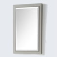 thumbnail image 3 of Home Decorative Rectangular Solid Wood 20" X 30" Mirror - Warm Grey, 3 of 5