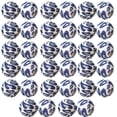 thumbnail image 1 of Cuentas de silicona de 12 mm, 40 piezas de cuentas redondas de silicona para llavero, manualidades, pulsera, collar, cordones, 1 of 5