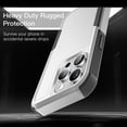 thumbnail image 4 of JETech Case for iPhone 14 Pro 6.1-Inch, Heavy Duty Dual-Layer Rugged Protection, Shockproof Protective Tough Phone Cover with Matte Back (White), 4 of 6