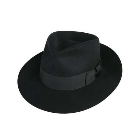 Jackson Fedora Hat in Black