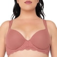 thumbnail image 1 of Brasier Curvation para Dama, Copa Demi Liso Café Talla 38B, 1 of 5