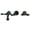 Oil Rubbed Bronze, variant on Kingston Brass KS3021AL Restoration Two-Handle Wall Mount Roman Tub Faucet, Polished Chrome