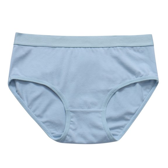Bigersell Boy Short Underwear for Woman Clearance Period Panties Women Bikini Panty Style P-907 Polyester Cheeky Panties Ladies Thong Briefs High Waist Women's Panties Light Blue XL