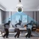 thumbnail image 5 of Teissuly E27 360° Light Bulb Camera, 2.4GHz & 5G WiFi Security Cameras Wireless, 1080p Night Vision Home Security, Indoor Video Surveillance System, Motion Sensor Detection, Two-Way Audio-Talk, 5 of 9
