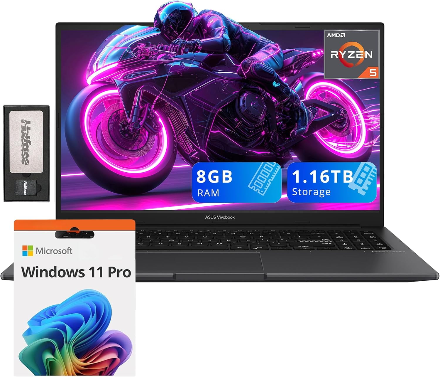 ASUS Vivobook S 15.6'' 3K OLED Laptop, Intel Core Ultra 7, 16GB