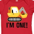 thumbnail image 4 of Inktastic 1st Birthday Construction Truck Boy Boys Baby Bodysuit, 4 of 5