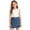 Blue, variant on QTSHPN Jean Skirt Floral Pattern Casual Stretch Waistband Comfortable Daily Wear Summer Outfit Fashion for Girls Girls Skirts Blue 3-4 Years