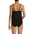 thumbnail image 2 of Lands' End Women's Scoop Neck One Piece Fauxkini Swimsuit, 2 of 3
