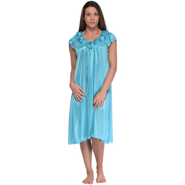 cap sleeve night gown
