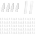 thumbnail image 1 of Fafa-10 0pcs Pochettes en Silicone 4 Pcs Embouts de Remplacement et 2 Pcs Trousse en Silicone Compatible avec Apple Pencil1/2/Pro/USB-C Adapté pour iPencil Nib pour iPad Pencil, 1 of 4