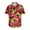 Z2-Red, variant on NSLGXD Casual Button Down Shirts for Men Big and Tall Summer Palm Tree Tropical Print Hawaiian T Shirts Short Sleeve Lapel Aloha Holiday Beach Tshirts