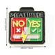 thumbnail image 3 of My Attitude Lapel Pin Metal Jewelry Broche Regalos para amigos Niños Negro, 3 of 3