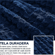 thumbnail image 4 of Amorosa 3 Pzs Funda Cubre Sala Sofá Elástica Con Falda Tipo Plumeti, 4 of 9