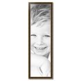 thumbnail image 2 of ArtToFrames 14" x 49" Black Panel With Gold Lip Picture Frame, 14x49 inch Multi Wood Poster Frame (WOM-5092),  Pack, 2 of 7