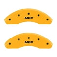 thumbnail image 3 of MGP 4 Caliper Covers Engraved Front & Rear MGP Yellow finish black ch Fits select: 2008 AUDI TT 2.0T, 2009 AUDI TT, 3 of 6