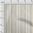 thumbnail image 2 of oneOone Polyester Spandex Light Beige Fabric Stripes Craft Projects Decor Fabric Printed By The Yard 56 Inch Wide, 2 of 4