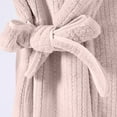 thumbnail image 7 of Htigea Long Sleeve Bathrobe for Women Velvet Short Robe Cute Lace-Up Nightgown Soft Comfy Absorbent SPA Bath Robes Khaki,Free Size, 7 of 7