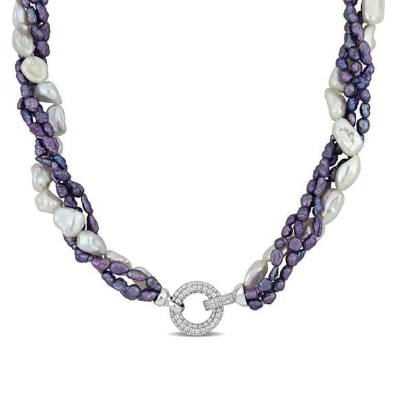 Everly Women's Cultured Pearl Sterling Silver Necklace