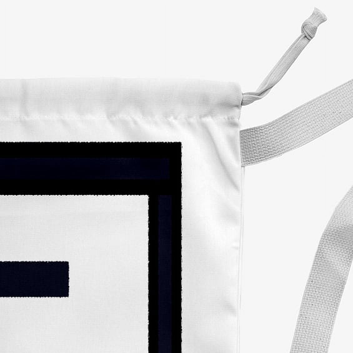 Simply Daisy Modern Monogram 18 x 29 in F Laundry Bag