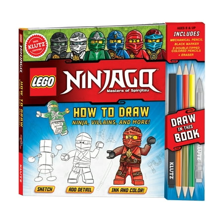 LEGO Ninjago - How to Draw Ninja, Villans, and More!