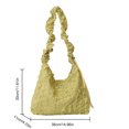thumbnail image 4 of Bolso tipo cartera con burbujas para mujer, Bolso de hombro versátil a la moda, Bolso diario para mujer (amarillo), 4 of 8