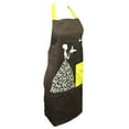 thumbnail image 2 of Wrapables® Butterfly Girl Adjustable Work Apron, Brown, 2 of 4