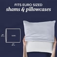 thumbnail image 4 of Almohadas Beckham Hotel Collection, tamaño europeo (juego de 2), 4 of 9