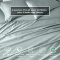 thumbnail image 3 of Impressions Cobblestone Egyptian Cotton Solid Pillowcase Set, King, Teal, 3 of 5