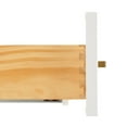 thumbnail image 2 of Ariel Taylor 43 In. Right Offset Oval Sink Vanity With Carrara White Marble Countertop In White, 2 of 11