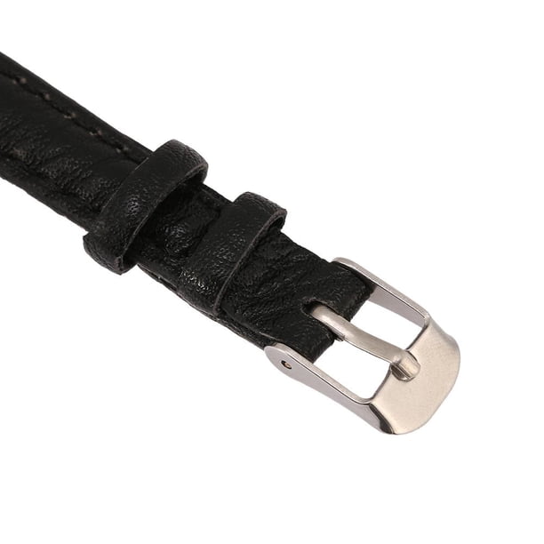 Relojes para Mujeres Dial Cuadrado de Cuarzo analógico Vestido de Pulsera de Reloj Correa de Cuero Reloj de Pulsera(Black) Ecomeon no