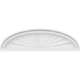 thumbnail image 3 of Ekena Millwork 28"W x 8"H x 2"P Elliptical Sunburst Architectural Grade PVC Pediment, 3 of 7