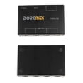 thumbnail image 4 of DOREMiDi Boîte de Rangement MIDI - 1 Entrée vers 6 Sorties, Interface MIDI 5 Broches, Alimentée par USB-B (5V DC), Plug-and-Play, Indicateur de Puissance, Compatible avec Appareils MIDI Standard, Taille Compacte 4.5x2.9x1.3 Pouces, 4 of 7