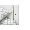 thumbnail image 6 of Michael Amini State St. Metal & Vinyl Queen Panel Bed in Off White, 6 of 7