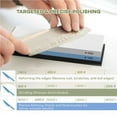 thumbnail image 4 of Sharpening Stone Knife Sharpener Professional Whetstone Dual Side Set Grinding Shapner Water Wetstone Kitchen Accessories Tools, 4 of 10