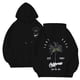 thumbnail image 1 of MHFRRA Sudadera con Capucha para Hombre, con Estampado de Letras Gráficas, Sudadera de Gran Tamaño, Hombros Caídos, Manga Larga, Jersey Negro, 1 of 7