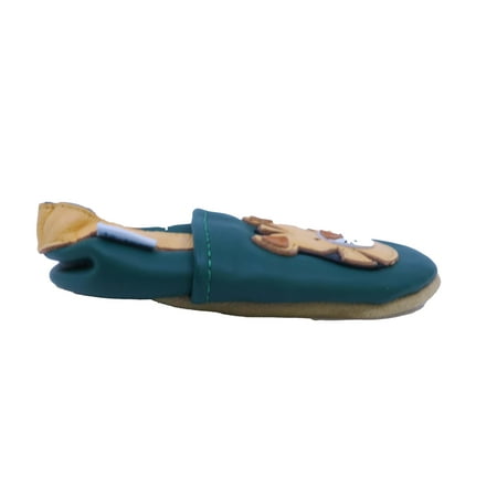 

Pre-owned Juicy Bumbles Boys Green | Lion Booties size: 12-18 Month