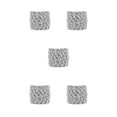 thumbnail image 3 of Inteprter Cadena de acero inoxidable de mano de obra fina con cuentas de esmalte coloridas para joyería DIY acero inoxidable + blanco Type2 NO2, 3 of 6