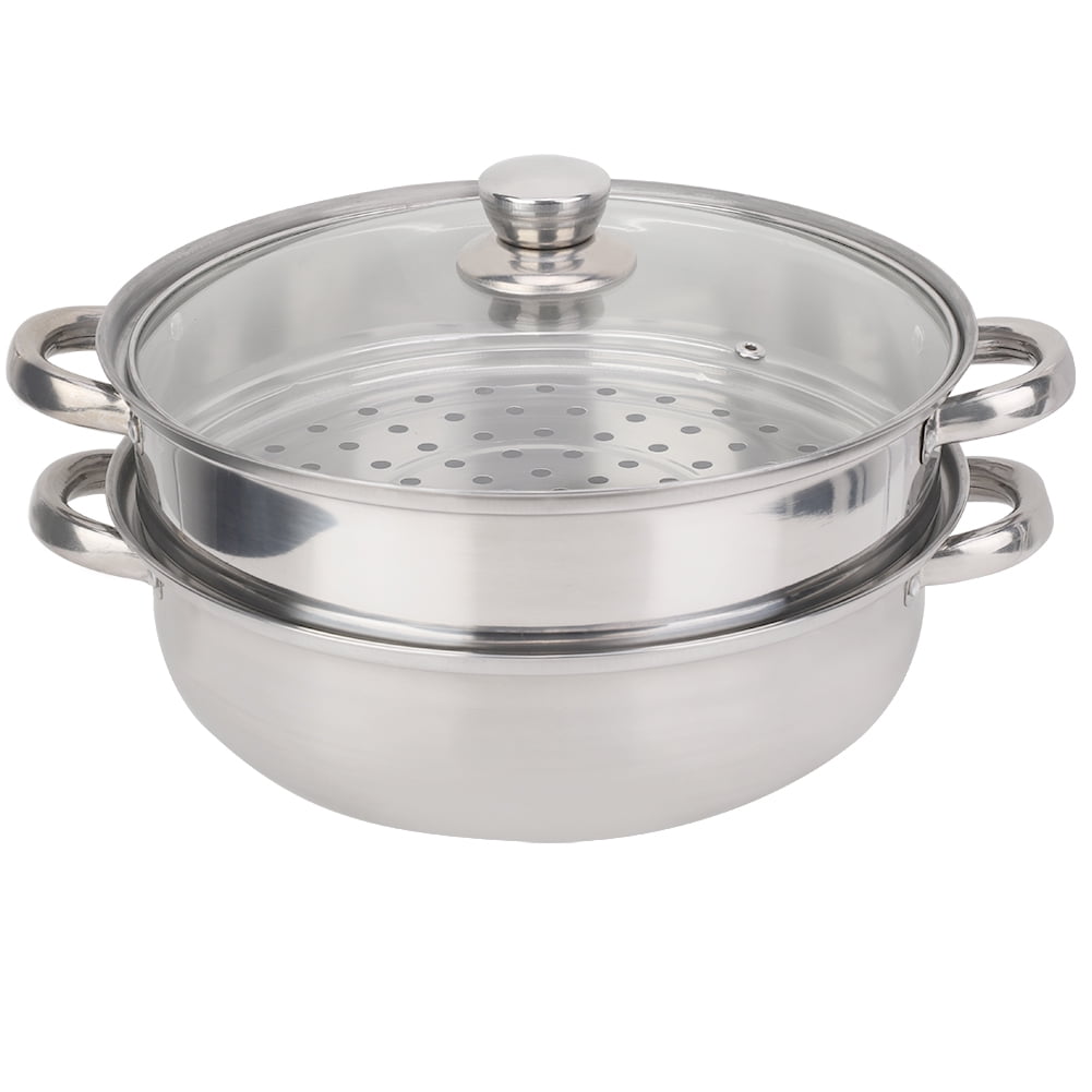 4 Piece Tramontina Stainless Steel 3 Quart Steamer & Double-Boiler FREESHIP 4 Piece Tramontina Stainless Steel 3 Quart Steamer & Double-Boiler FREESHIP